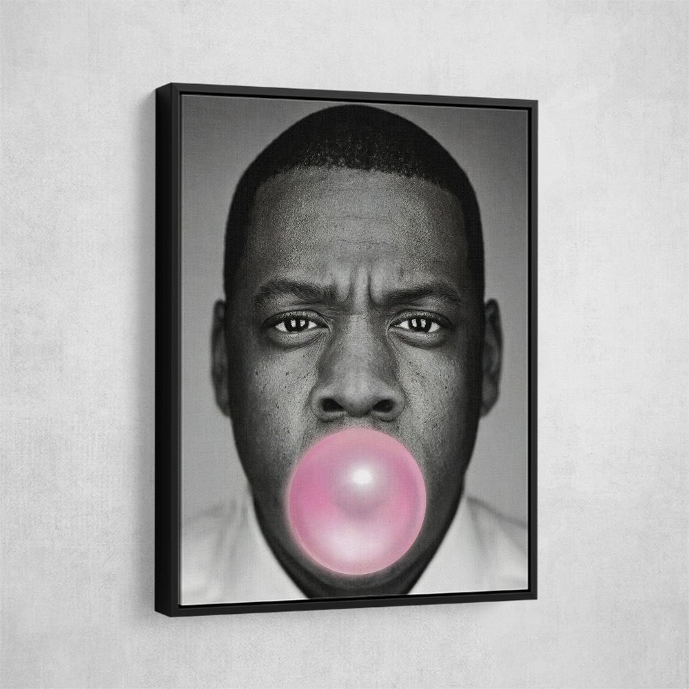 Jay Z Bubble Gum Wall Art